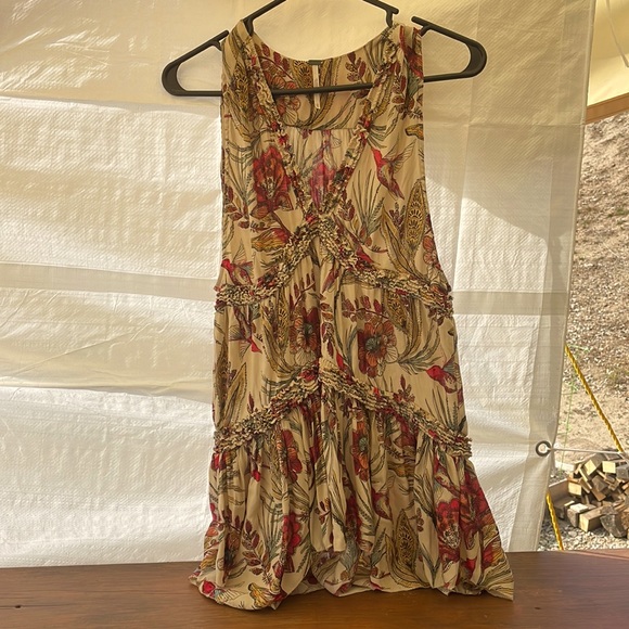 Free People long tank blouse. XS. - Picture 1 of 5